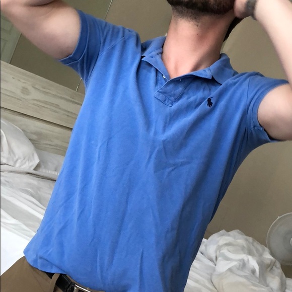 Blue polo - Picture 1 of 3